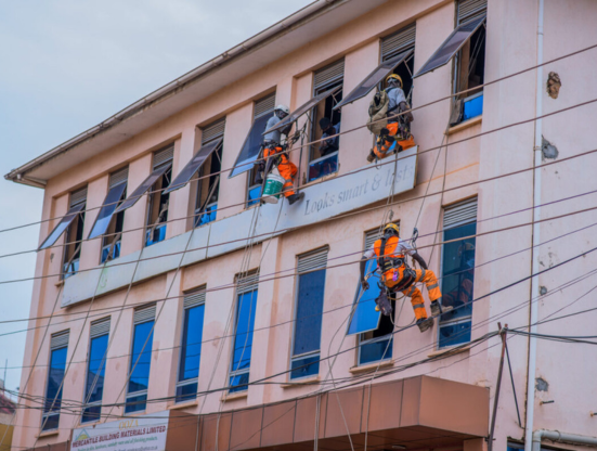 Roofklin high-level painting service photograph